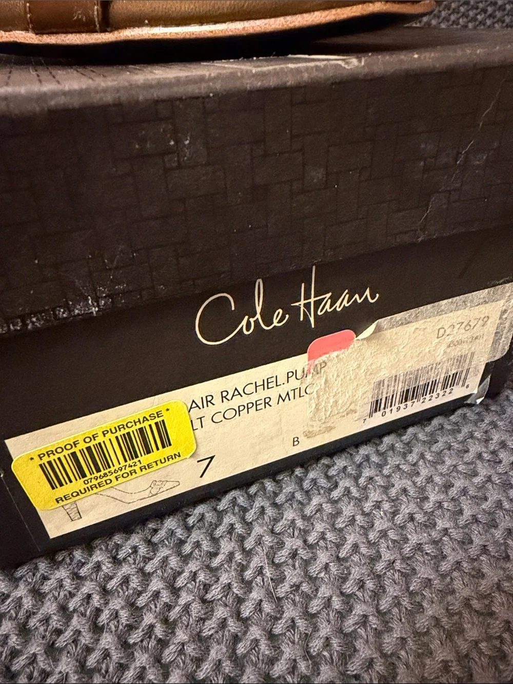 Cole Haan elegant metallic